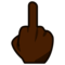 Långfinger upp: Mörk Hudton