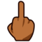 Långfinger upp: Mellanmörk Hudton