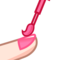 Nagellack: Ljus Hudton