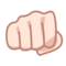 Knuten hand: Ljus Hudton