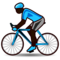 Person som cyklar: Mörk Hudton