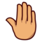 Höjd handrygg: Mellanhudton