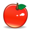 Rött äpple