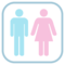 Wc-skylt