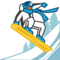 Snowboardåkare: Mellanmörk Hudton