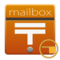 Closed Mailbox with Lowered Flag