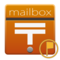 Closed Mailbox with Raised Flag