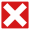 Cross Mark Button