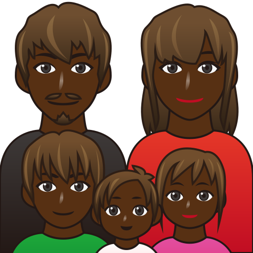 Family: Dark Skin Tone