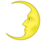 First Quarter Moon Face