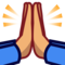 Folded Hands: Medium Skin Tone
