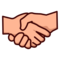 Handshake: Medium-Light Skin Tone