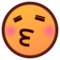 Kissing Face with Closed Eyes