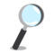 Magnifying Glass Tilted Right