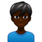 Man: Dark Skin Tone