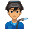Man Factory Worker: Medium Skin Tone