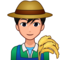 Man Farmer: Medium-Light Skin Tone