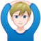 Man Gesturing OK: Light Skin Tone
