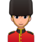 Man Guard: Medium-Light Skin Tone