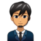 Man Office Worker: Medium Skin Tone