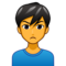 Man Pouting