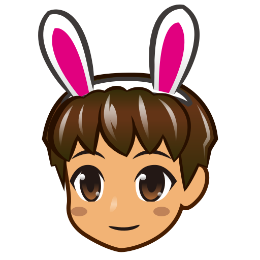 Men with Bunny Ears: Medium Skin Tone