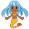 Mermaid: Medium-Dark Skin Tone