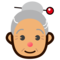 Old Woman: Medium Skin Tone