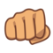 Oncoming Fist: Medium Skin Tone