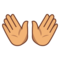 Open Hands: Medium Skin Tone