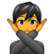 Person Gesturing No