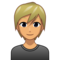 Person: Medium Skin Tone, Blond Hair