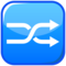Shuffle Tracks Button