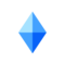 Small Blue Diamond