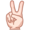 Victory Hand: Light Skin Tone