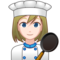 Woman Cook: Light Skin Tone