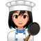 Woman Cook: Medium-Light Skin Tone