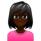 Woman: Dark Skin Tone
