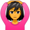 Woman Gesturing OK