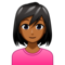 Woman: Medium-Dark Skin Tone