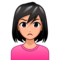 Woman Pouting: Medium-Light Skin Tone
