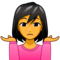 Woman Shrugging
