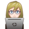 Woman Technologist: Light Skin Tone