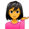 Woman Tipping Hand