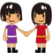 Women Holding Hands: Medium Skin Tone
