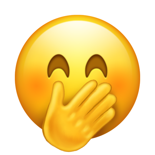Face with Hand Over Mouth