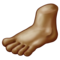 Foot: Medium-Dark Skin Tone