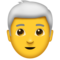 Man: White Hair