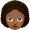 Woman: Medium-Dark Skin Tone, Curly Hair