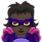 Woman Supervillain: Dark Skin Tone